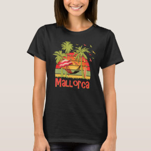 Mallorca Spanien Beach Hammock Sunset T-Shirt