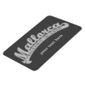 MALLORCA Spanien - benutzerdefinierter Text- und F Magnet (Linke Seite)