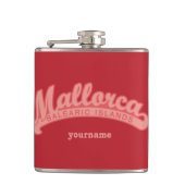 MALLORCA - Spanien - Flaschen mit Monogramm Flachmann (Vorderseite)