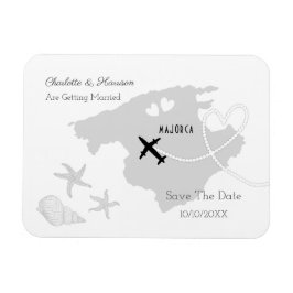 Mallorca Spanien Hochzeit Ziel Save the Date Magnet