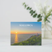 Mallorca Spanien Küste Foto Postkarte (Stehend Vorderseite)