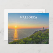 Mallorca Spanien Küste Foto Postkarte (Vorne/Hinten)
