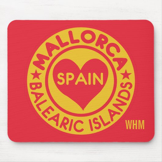 MALLORCA Spanien-Mousepad Mousepad (Vorne)