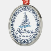 Mallorca Spanien Ornament Aus Metall (Links)