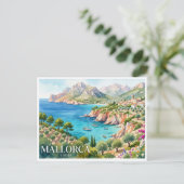 Mallorca, Spanien Palma Postkarte (Stehend Vorderseite)