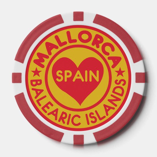 Mallorca Spanien Poker Chips (Vorderseite)