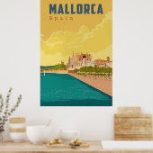 Mallorca, Spanien Poster (Küche)