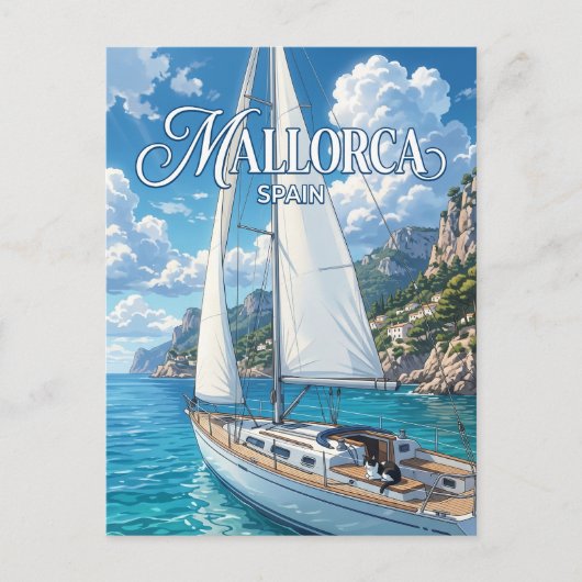 Mallorca Spanien Postkarte (Vorderseite)