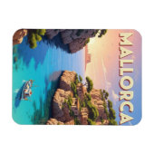 Mallorca Spanien Reise Magnet (Horizontal)