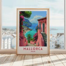 Mallorca Spanien Reisen Plakate Wand an Wand Kunst