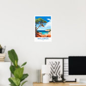 Mallorca Spanien Reisen Print Poster (Heimbüro)
