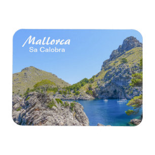 Mallorca Spanien Sa Calobra Bucht Reisen Souvenir Magnet
