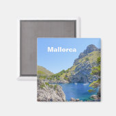 Mallorca, Spanien Sa Calobra Souvenir Magnet (Vorderseite/Rückseite)