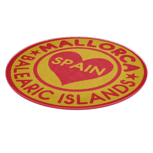 MALLORCA Spanien Schneidebrett (Ecke)