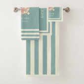 Mallorca Spanien Strand Sommerhaus Name Handtuch Badhandtuch Set (Insitu)