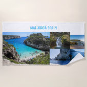 Mallorca Spanien Strandtuch (Vorderseite)