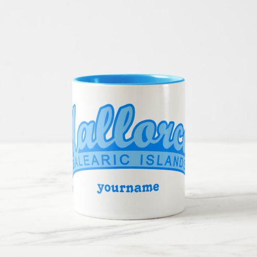 MALLORCA Spanien Tasse für Monogramme (Mittel)
