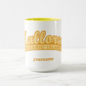 MALLORCA Spanien Tasse für Monogramme (Zentrum)
