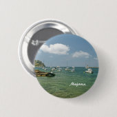 Mallorca Stecknadel Button (Vorne & Hinten)