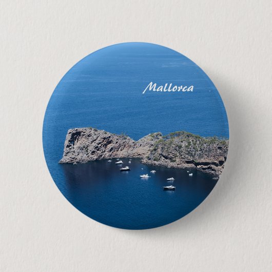 Mallorca Stecknadel Button (Vorderseite)