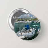 Mallorca Stecknadel Button (Vorne & Hinten)