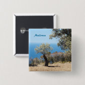 Mallorca Stecknadel Button (Vorne & Hinten)