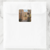 Mallorca-Sticker Quadratischer Aufkleber (Tasche)
