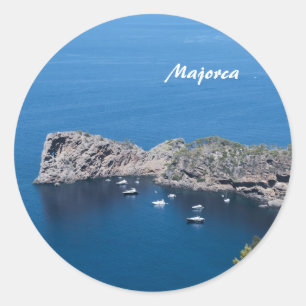 Mallorca-Sticker Runder Aufkleber