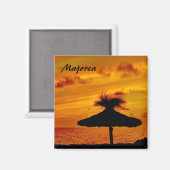 Mallorca Sunset - Magnet (Vorderseite/Rückseite)