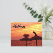 Mallorca Sunset - Postkarte (Stehend Vorderseite)