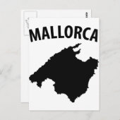 Mallorca-Symbol Postkarte (Vorne/Hinten)