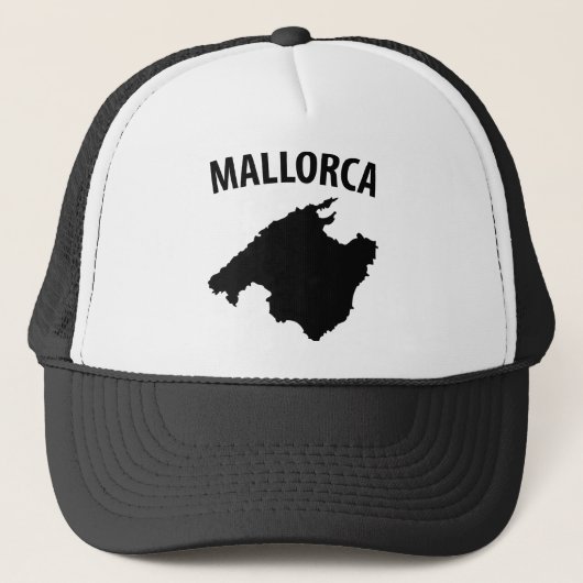 Mallorca-Symbol Truckerkappe (Vorderseite)