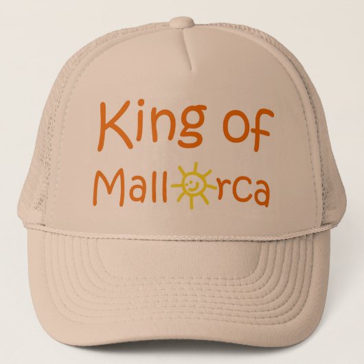 Mallorca Truckerkappe (Vorderseite)