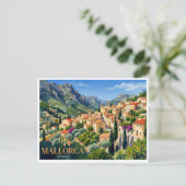 Mallorca Valldemossa Spanien Postkarte (Stehend Vorderseite)