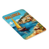 Mallorca Vintag Magnet (Rechte Seite)