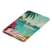 Mallorca Vintag Magnet (Linke Seite)