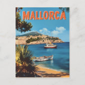 Mallorca Vintag Postkarte (Vorderseite)
