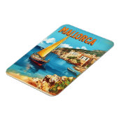 Mallorca Vintage Magnet (Linke Seite)