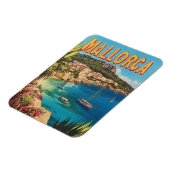 Mallorca Vintage Magnet (Linke Seite)