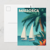 Mallorca vintage postkarte (Vorne/Hinten)