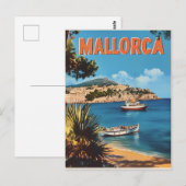 Mallorca vintage postkarte (Vorne/Hinten)