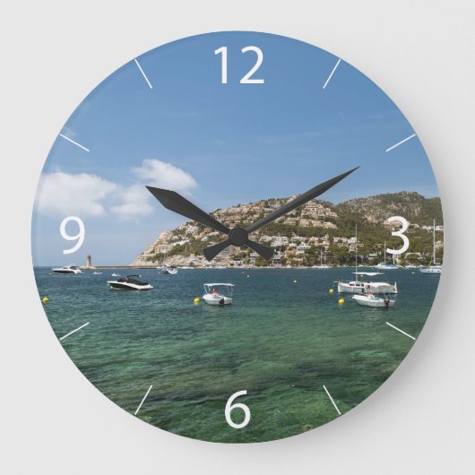 Mallorca-Wanduhr Große Wanduhr (Vorderseite)