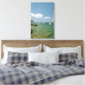Mallorca Wrapped Canvas Leinwanddruck (Insitu (Schlafzimmer))