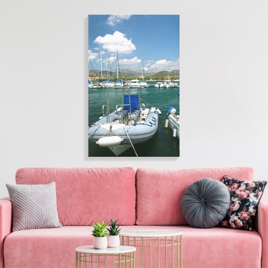 Mallorca Wrapped Canvas Leinwanddruck (Insitu (Wohnzimmer))