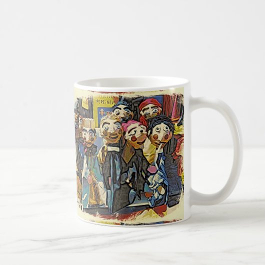 Mallorcan Marionetten-Tasse Kaffeetasse (Rechts)