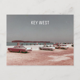 Mallory Dock Key West 1960er Vintag Postkarte