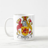 Mallory Familienwappen Kaffeetasse (Links)