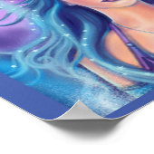 Mallory Halloween Hexenkunst von Renee Lavoie Poster (Ecke)