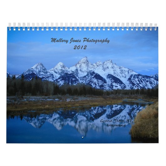 Mallory Jones Kalender Fotografie 2012 (Titelbild)