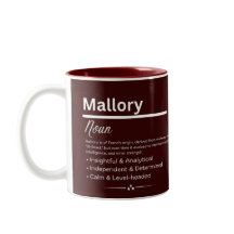 Mallory, Mädchen Personalisierter Name Definition